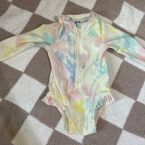 Baby Girl Old Navy Rashguard Swimsuit